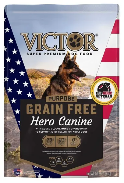 5 Lb Victor Grain Free Hero - Treat